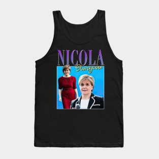 nicola sturgeon retro vintage Tank Top